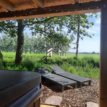 Wellness Lodge Aan De Braassem Rijnsaterwoude Exterior photo